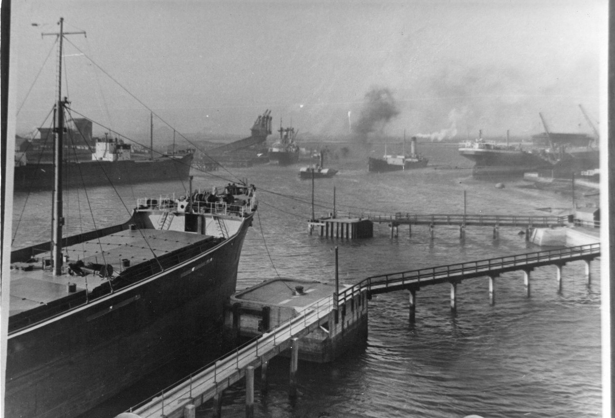 Udsigt over Blyth Harbor af Unbekannt