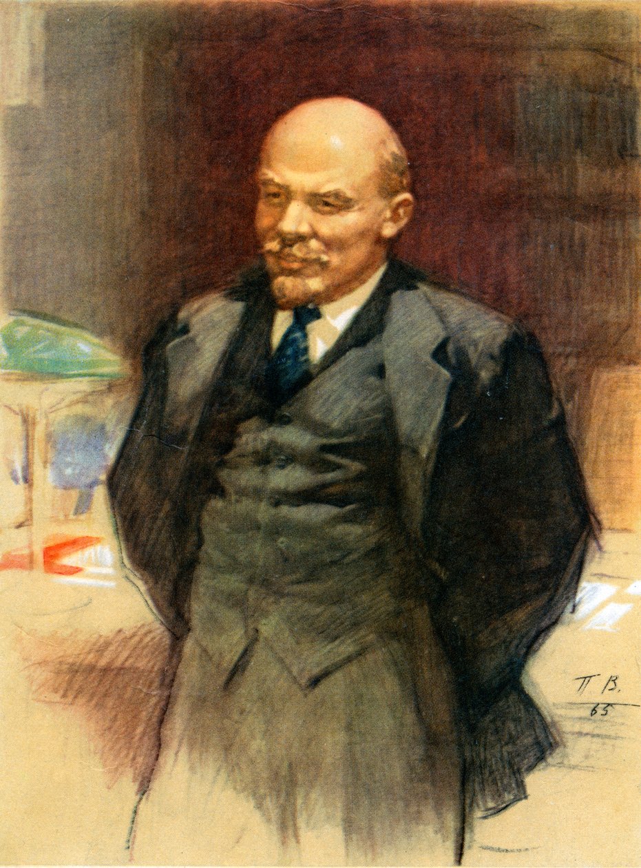Vladimir Lenin af Unbekannter Künstler