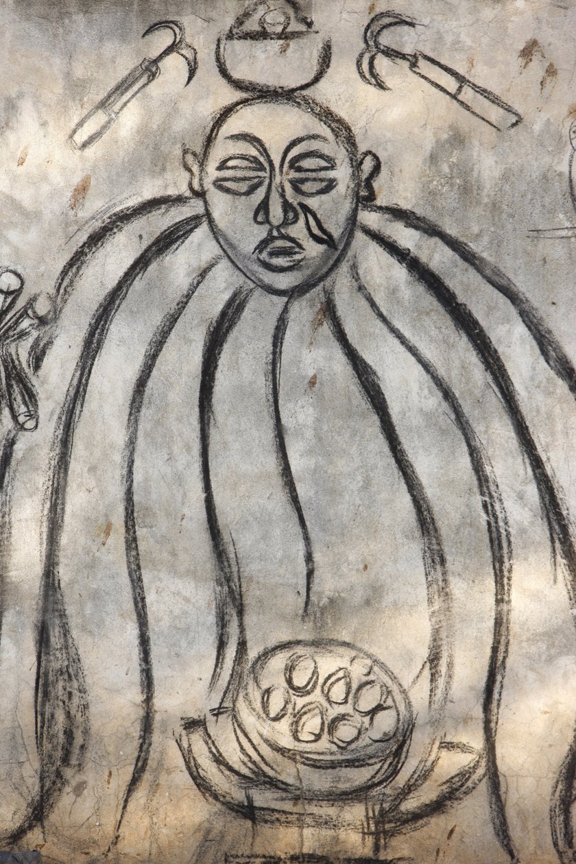 Voodoo guddommelighed, Lome, Togo af Unbekannt