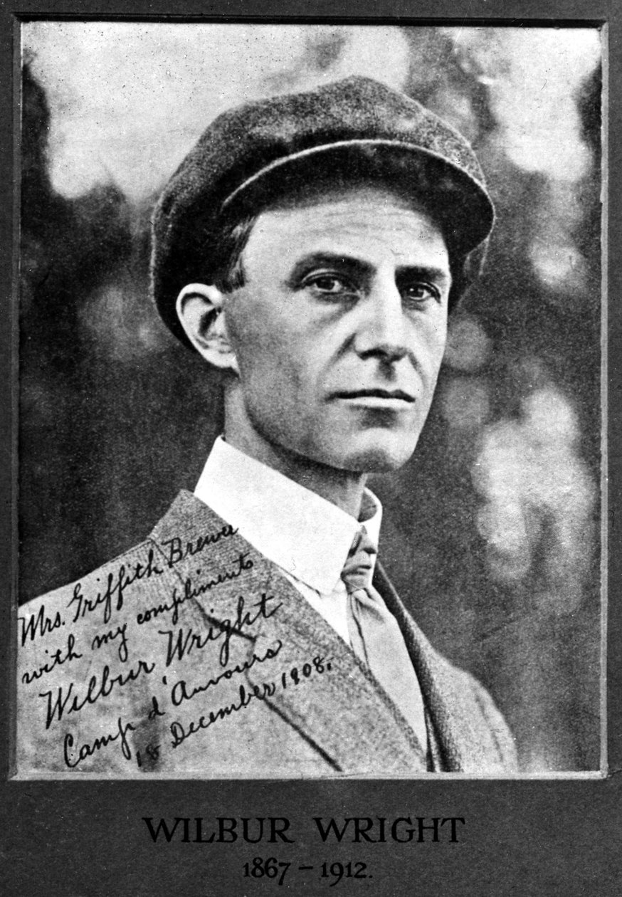 Wilbur Wright, amerikansk flyver af Unbekannt
