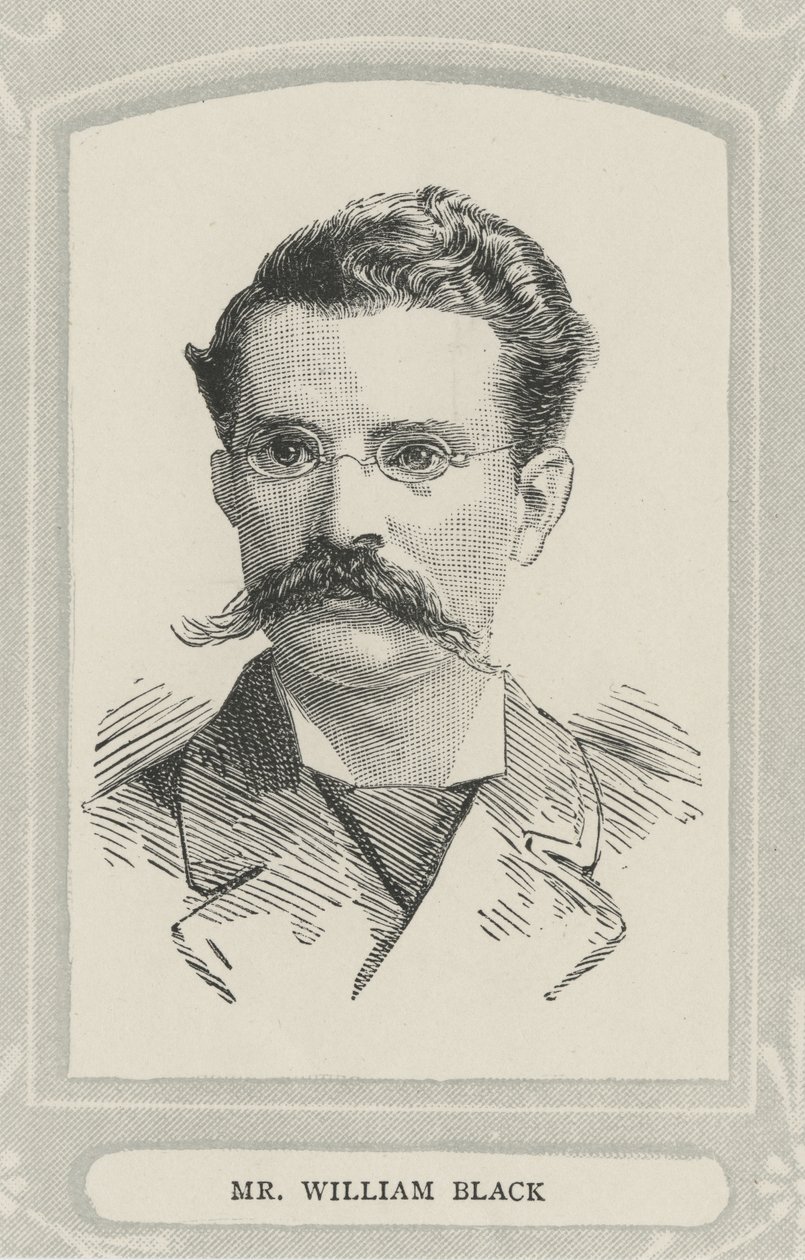 William Black (1841-1898) (litho) af Unbekannt