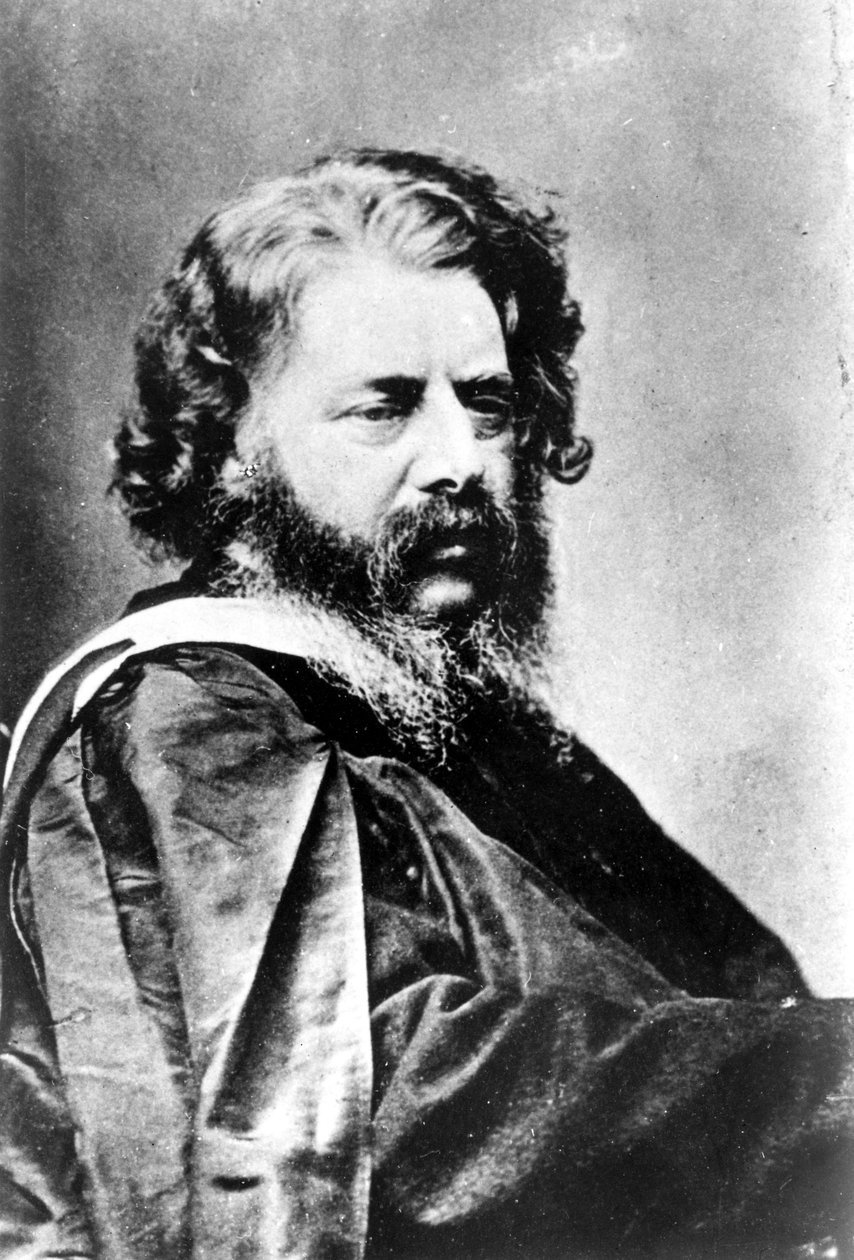 William John MacQuorn Rankine, skotsk civilingeniør, c 1860-1869 af Unbekannt