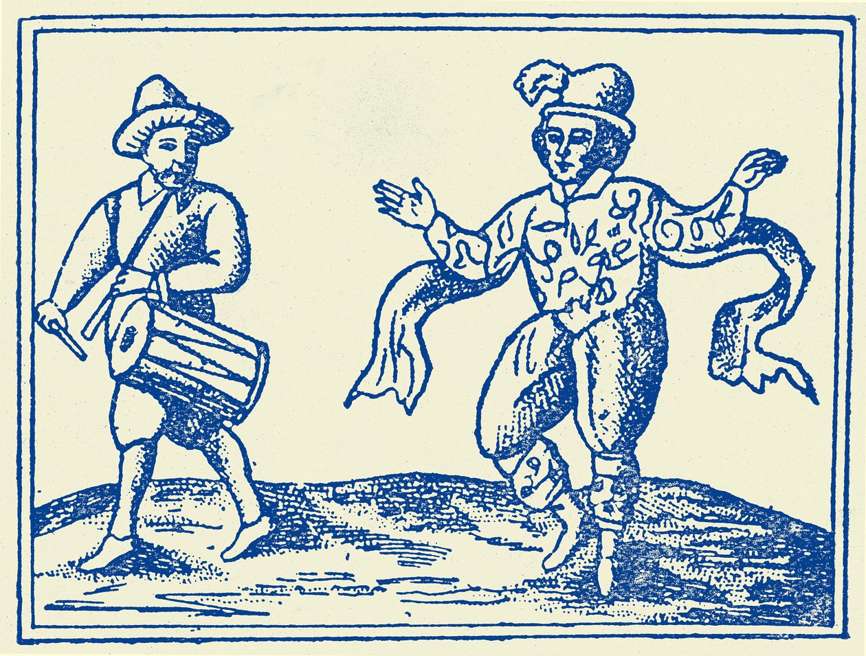 William Kempe danser Morris af Unbekannter Künstler