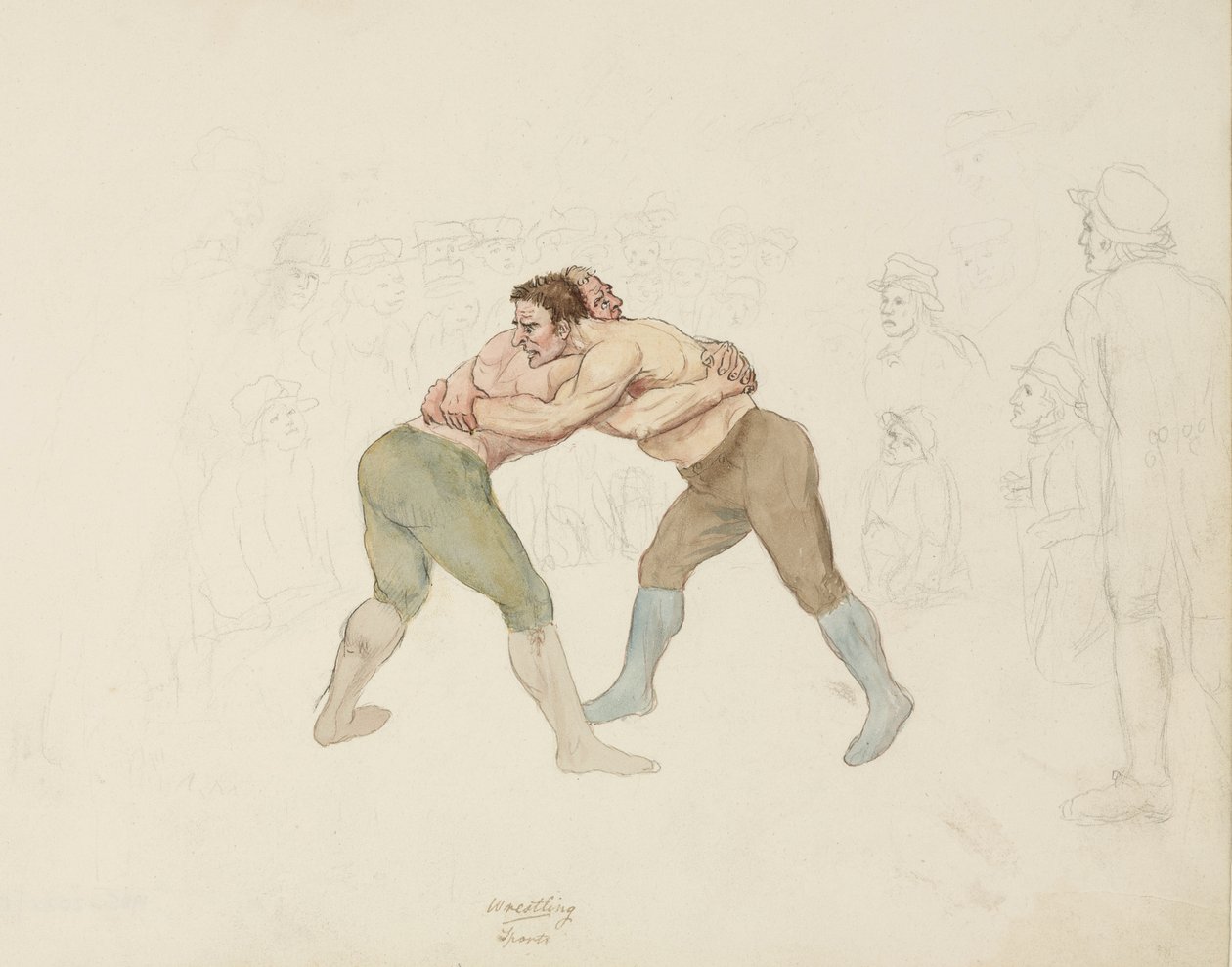 Brydekamp, Northumberland, c 1805-1820 af Unbekannt