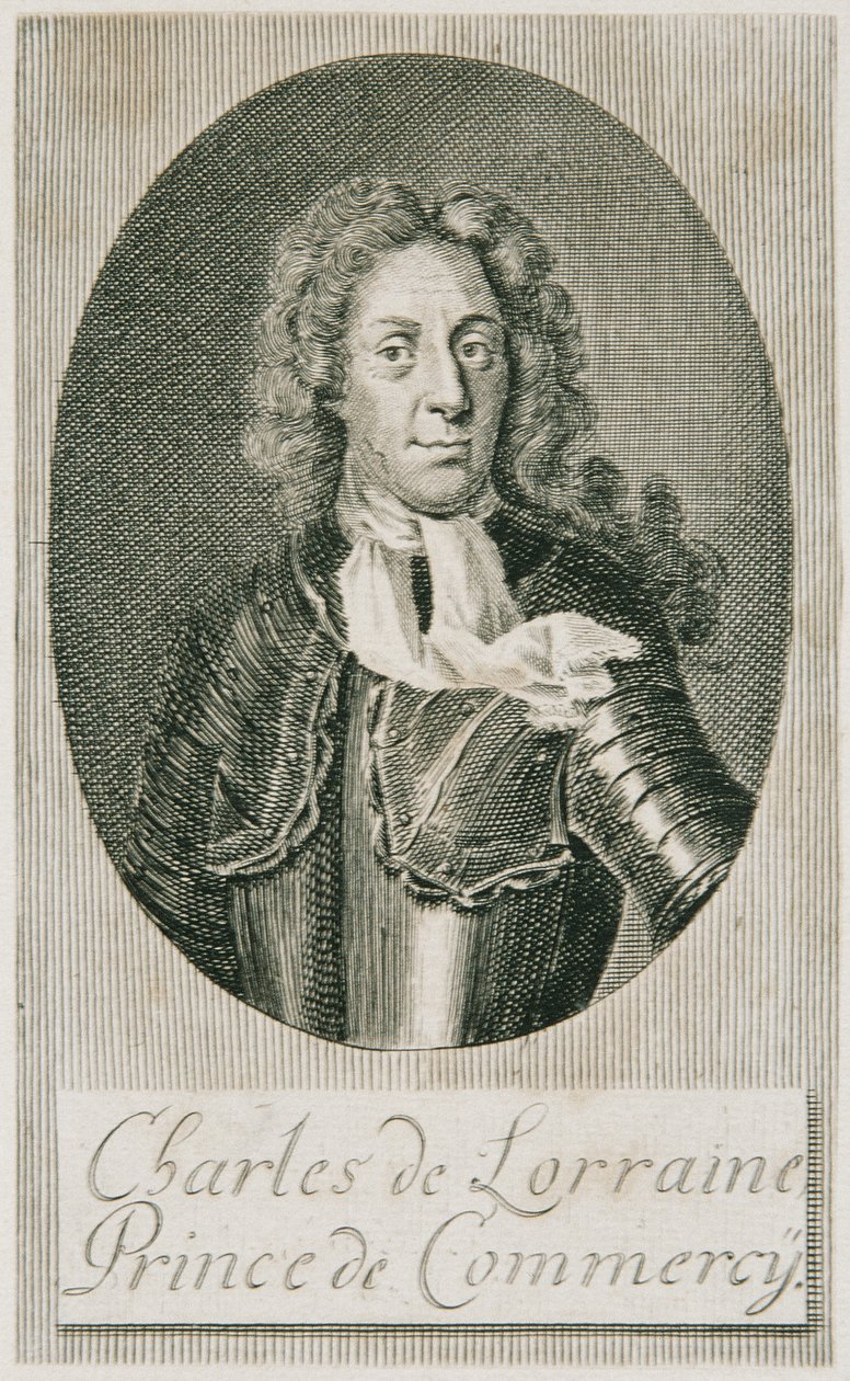 Charles V Leopold, hertug af Lorraine af Unbekannter Stecher