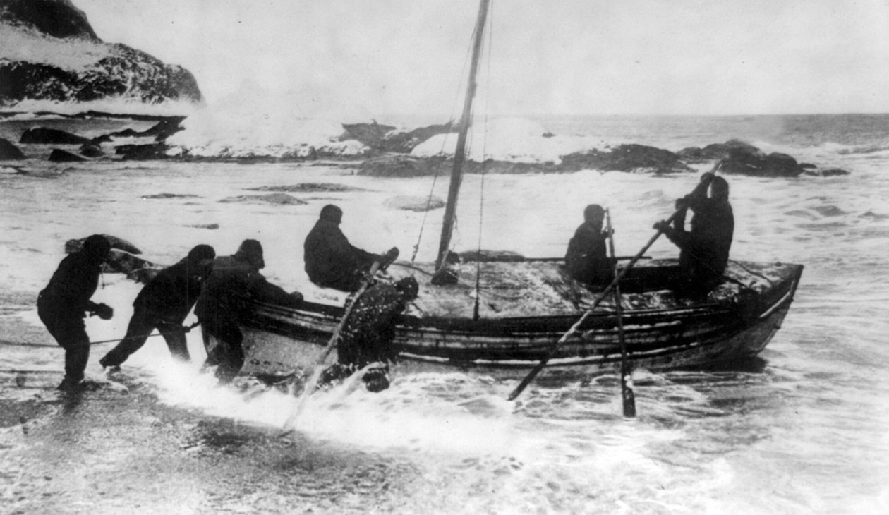 Den kejserlige transantarktiske ekspedition: Sir Shackleton til undsætning, ca. 1914-17 (foto) af Underwood & Underwood