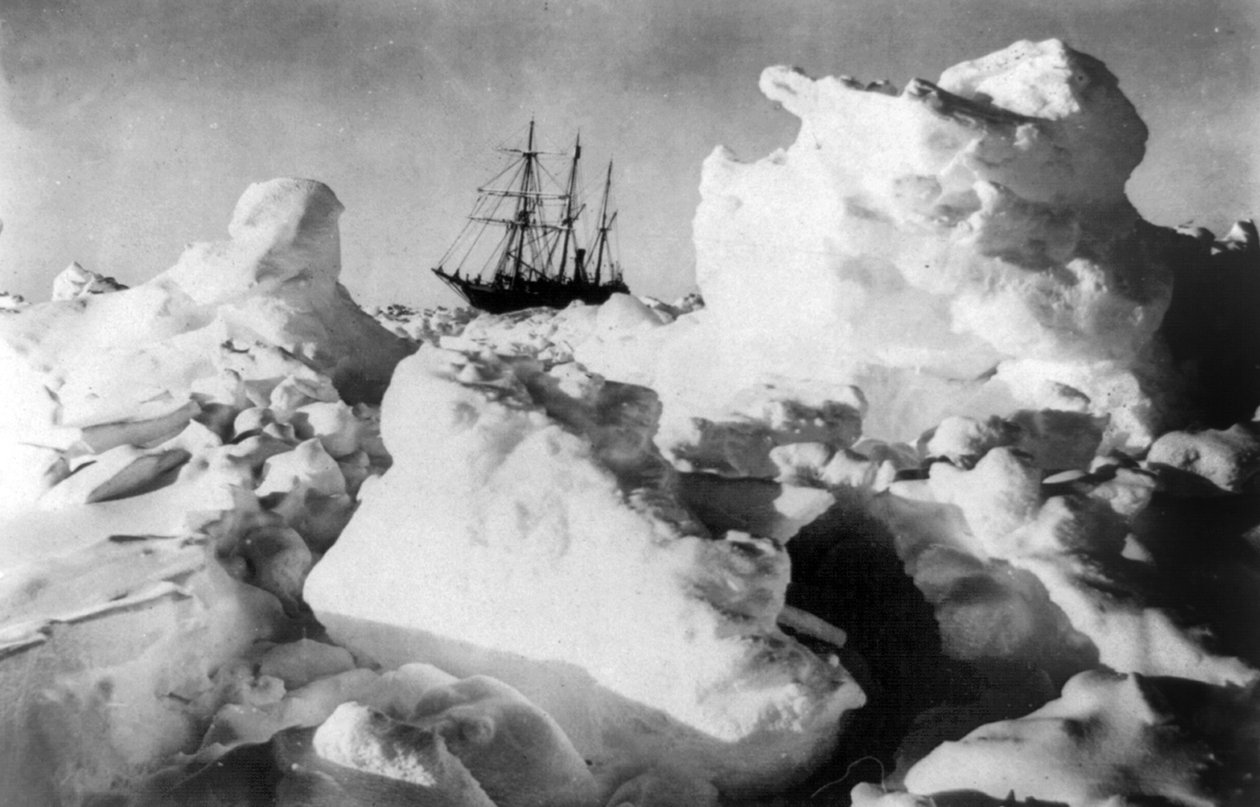 Imperial Trans-Antarctic Expedition: en titanisk omvæltning, ca. 1914-17 (foto) af Underwood & Underwood