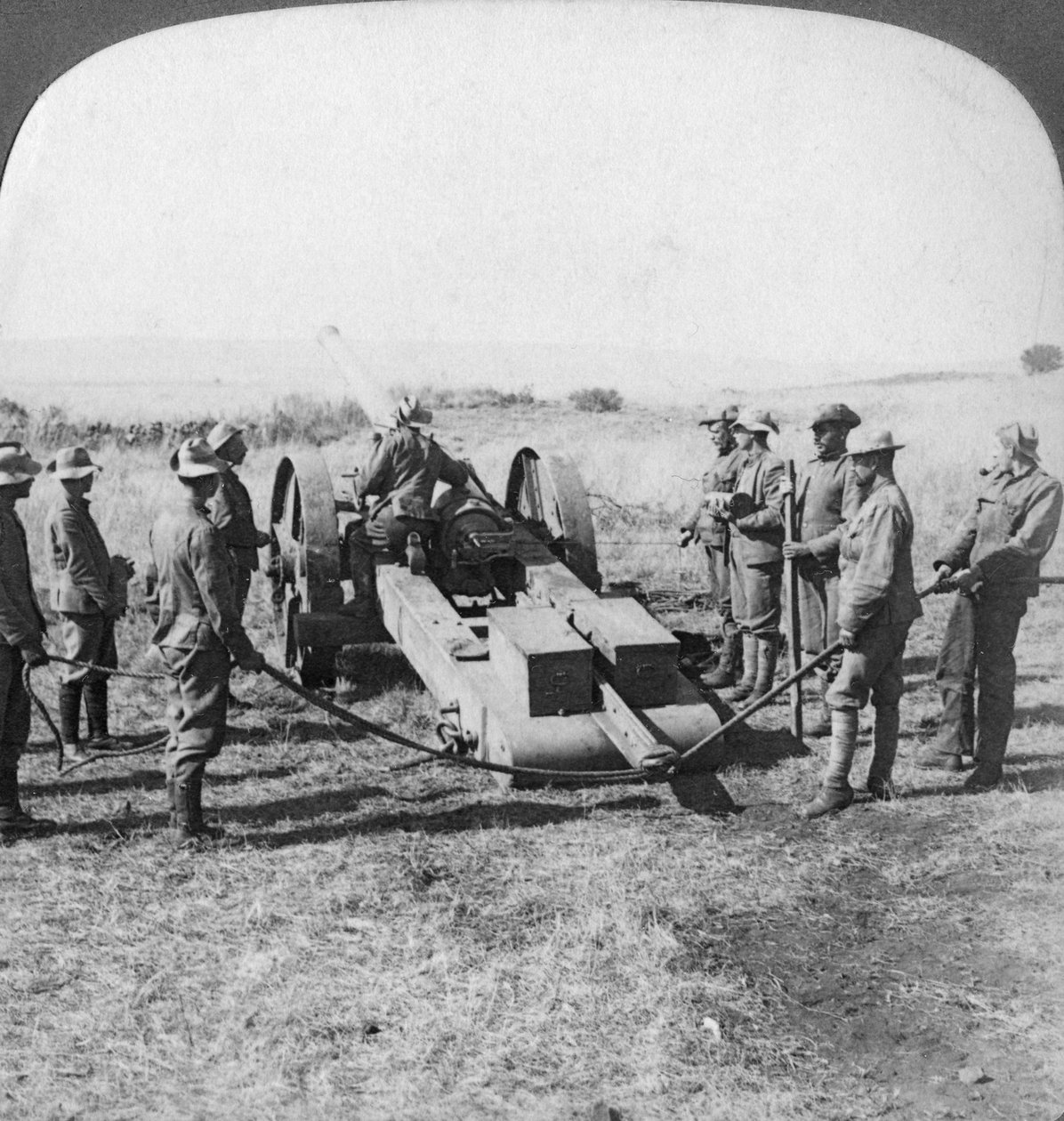 Britisk flådepistol, Sydafrika, Boer War, 1900 af Underwood and Underwood