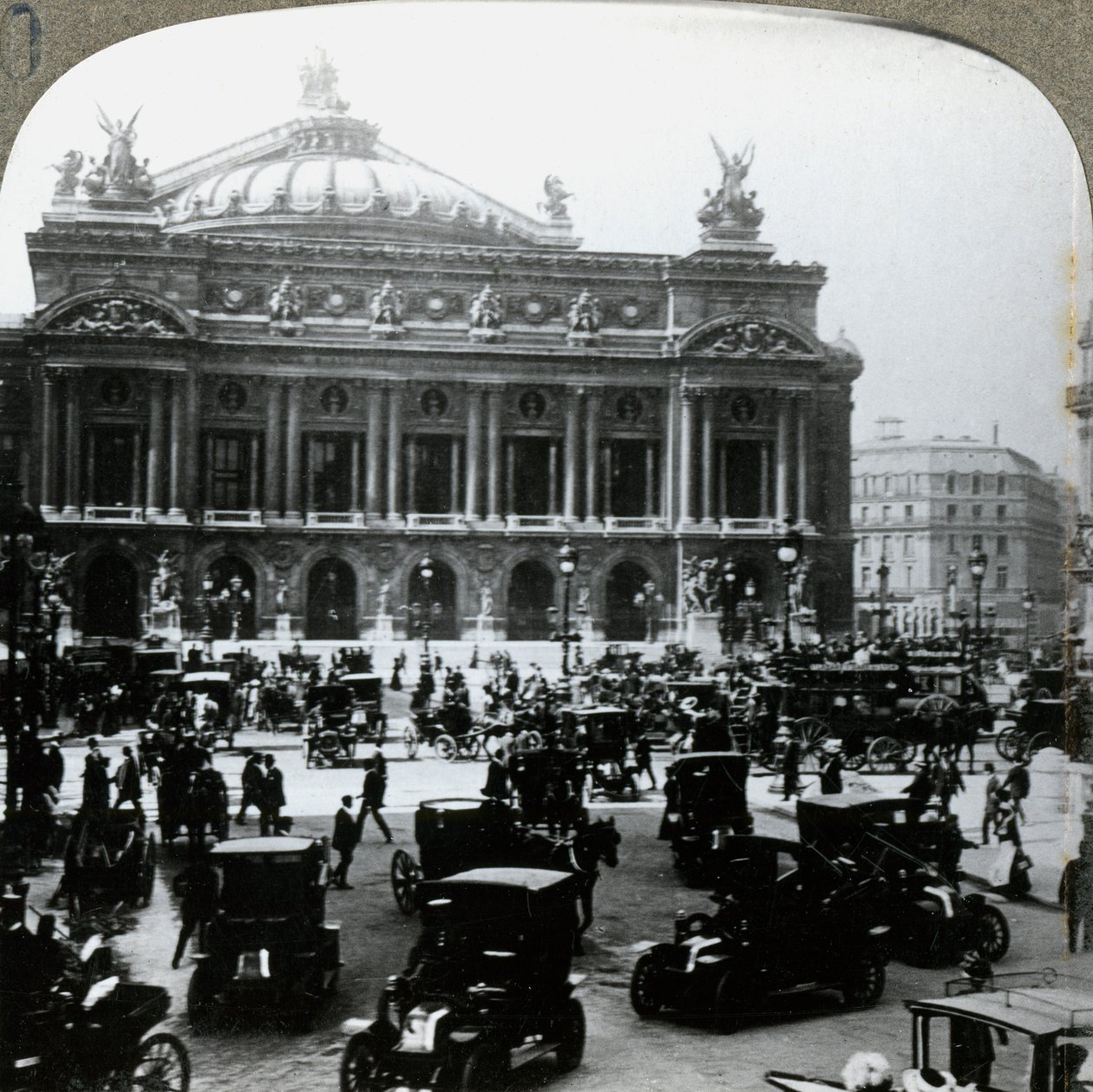 Grand Opera House, Paris, omkring 1900-tallet. af Underwood and Underwood