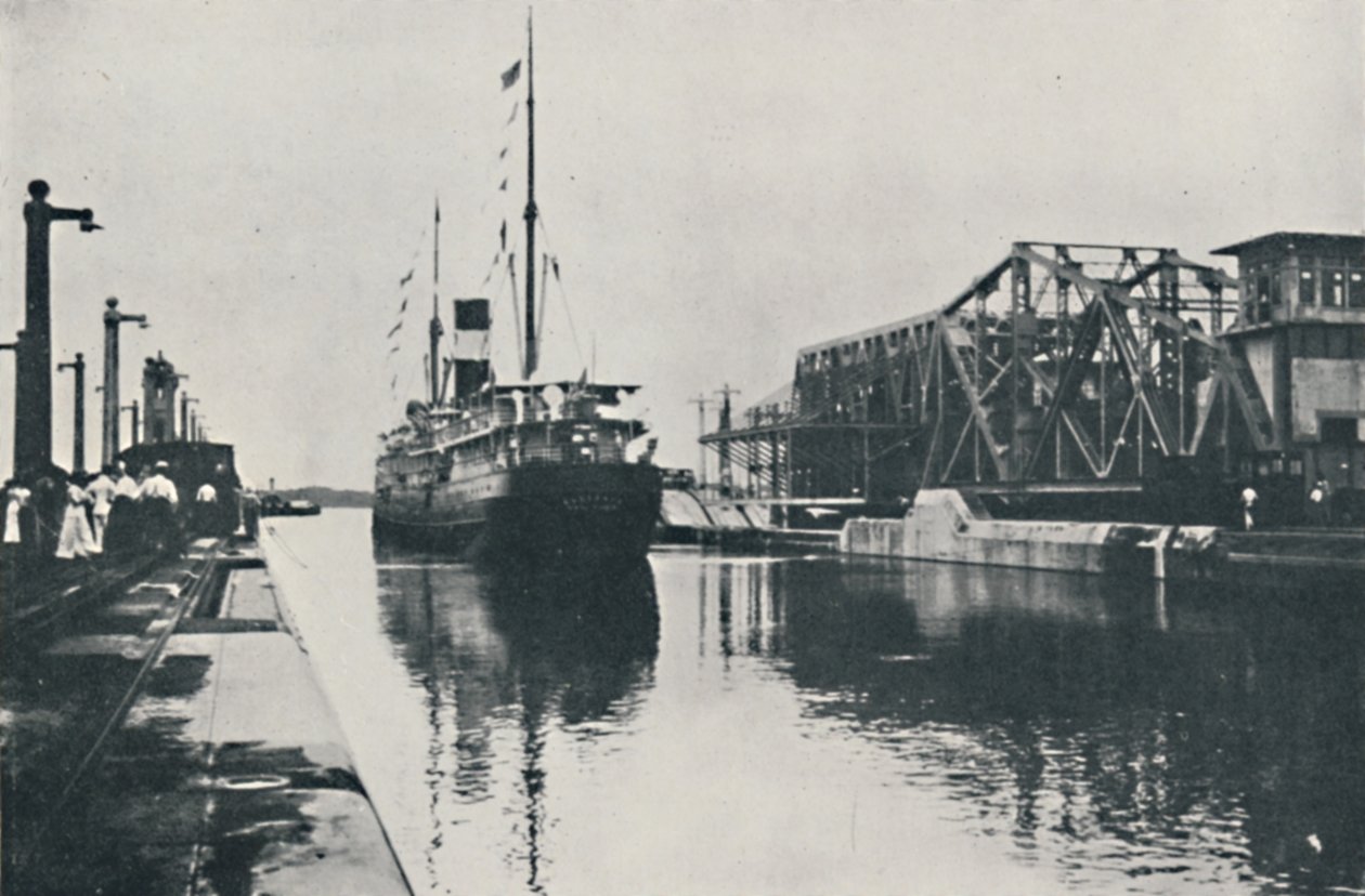 Åbning af Panamakanalen, 1916 af Underwood and Underwood