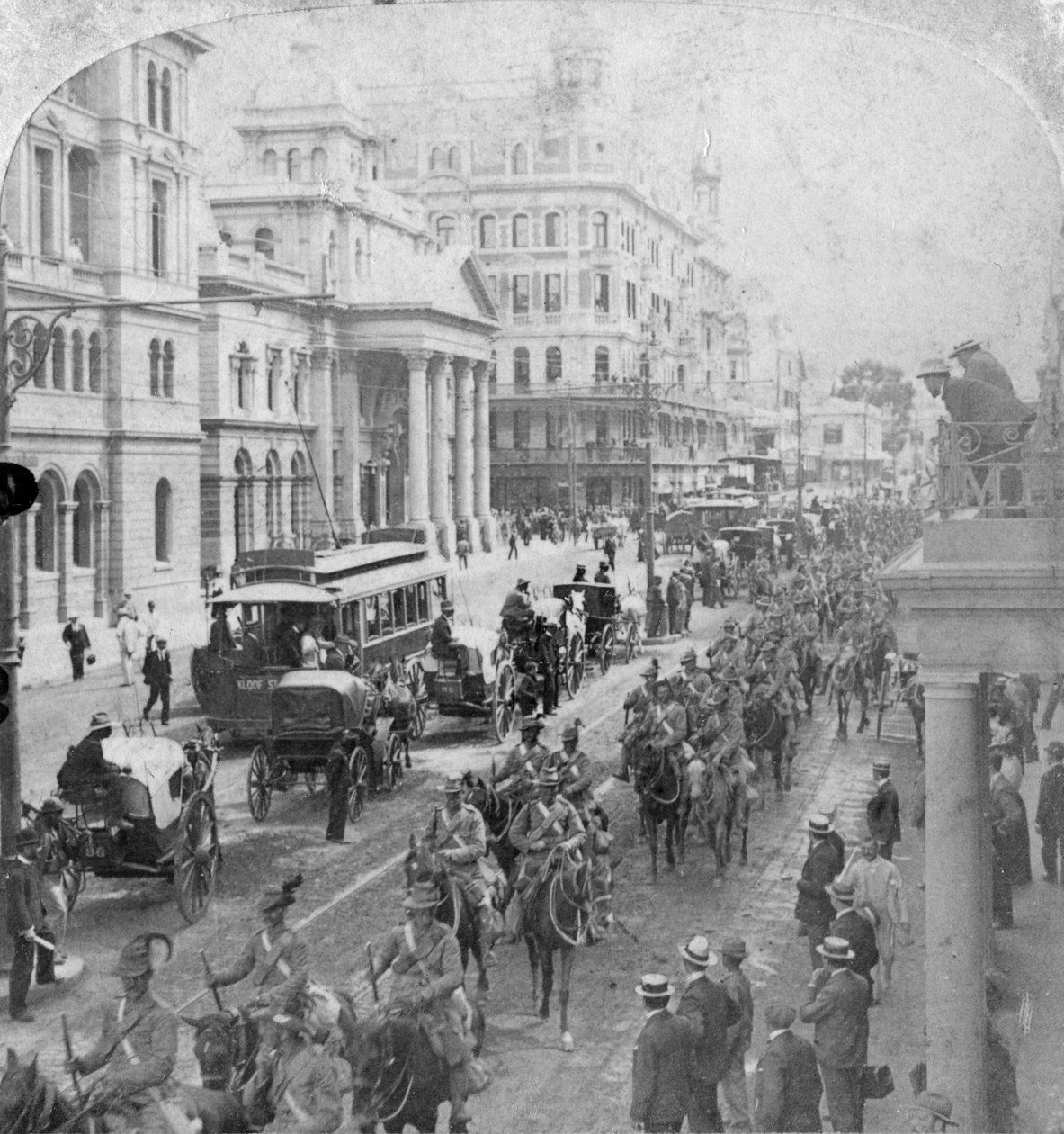 South African Light Horse, Cape Town, Sydafrika, 2. Boer War, 1900 af Underwood and Underwood
