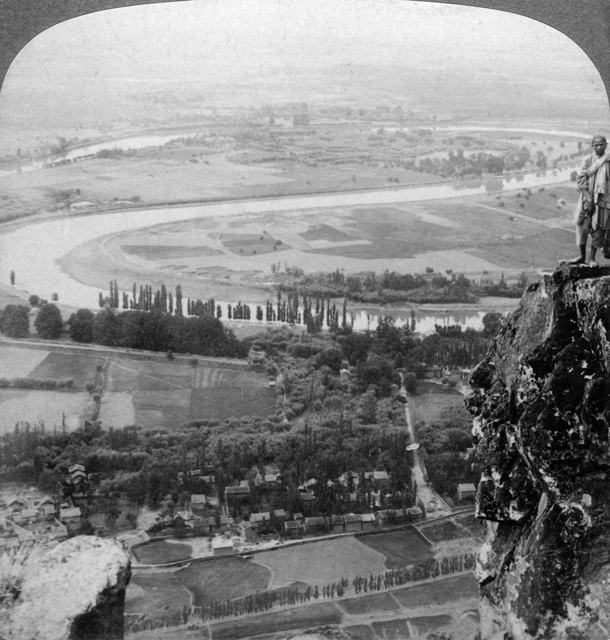 The Vale of Cashmere Kashmir, Indien, 1903. af Underwood and Underwood