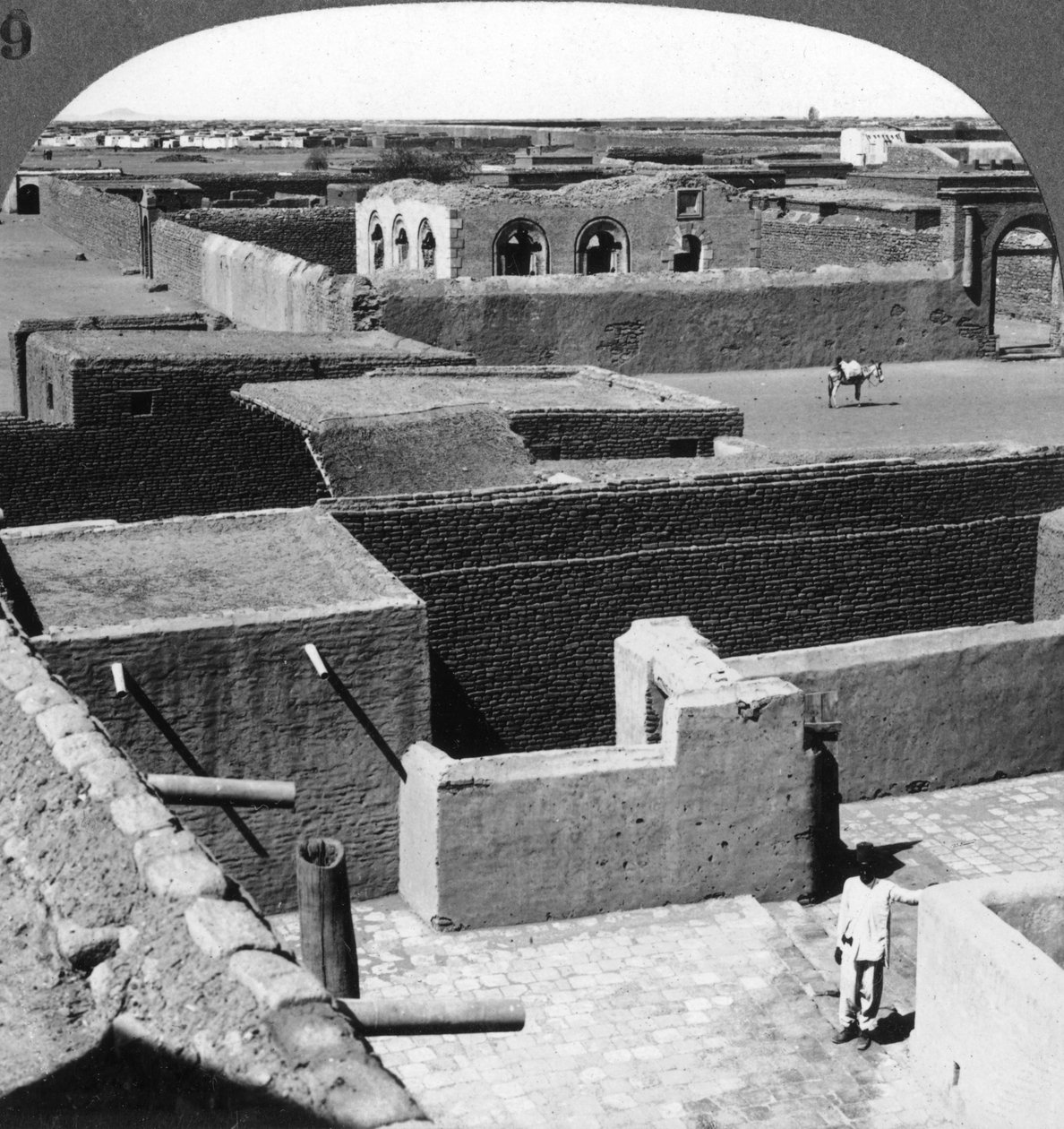Mahdi-graven i Omdurman, Sudan, 1905. af Underwood and Underwood
