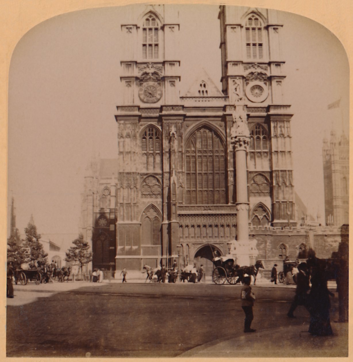 Westminster Abbey, London, England, 1896. af Underwood and Underwood