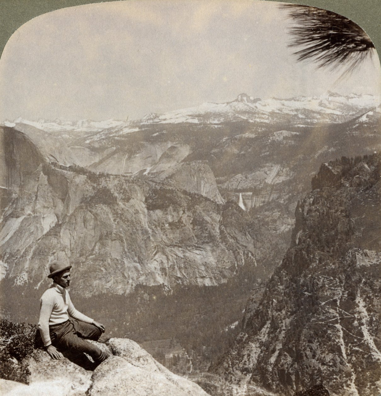 Yosemite Valley, Californien, USA, 1902 af Underwood and Underwood