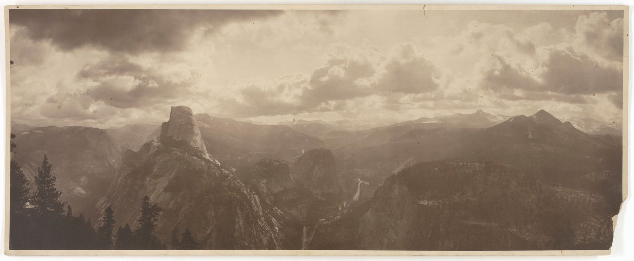 (Uden titel - sydvestligt panoramalandskab) af Unidentified