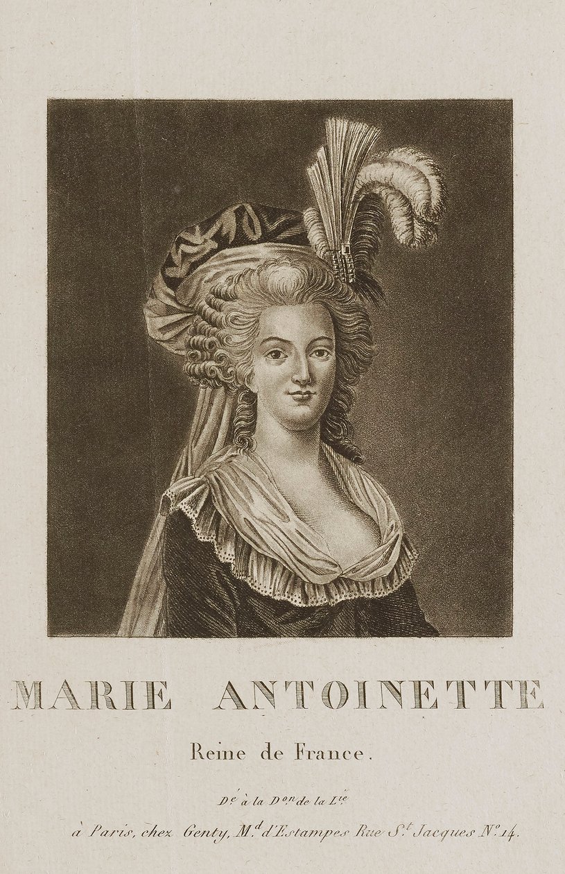 Marie Antoinette af Unidentified