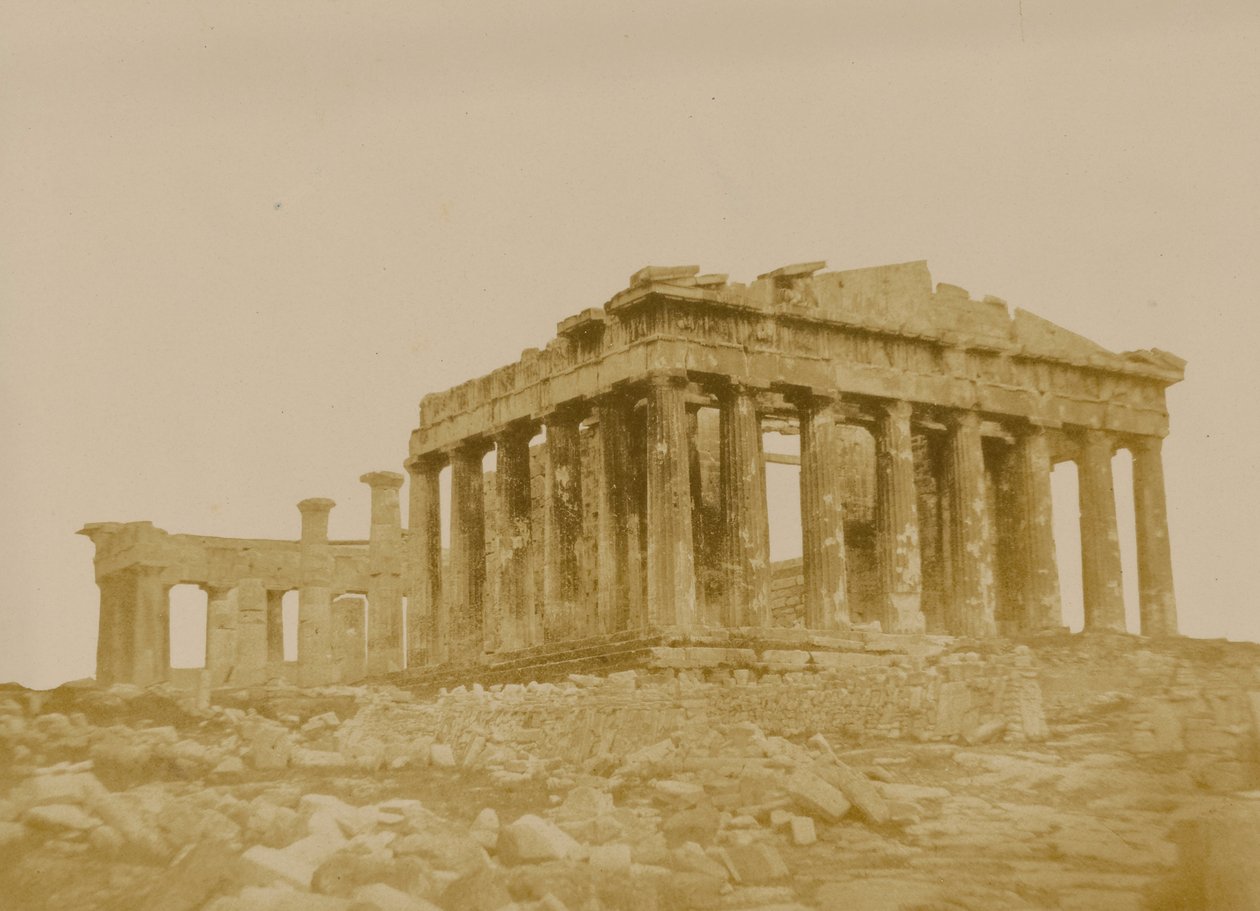 Parthenon af Unidentified