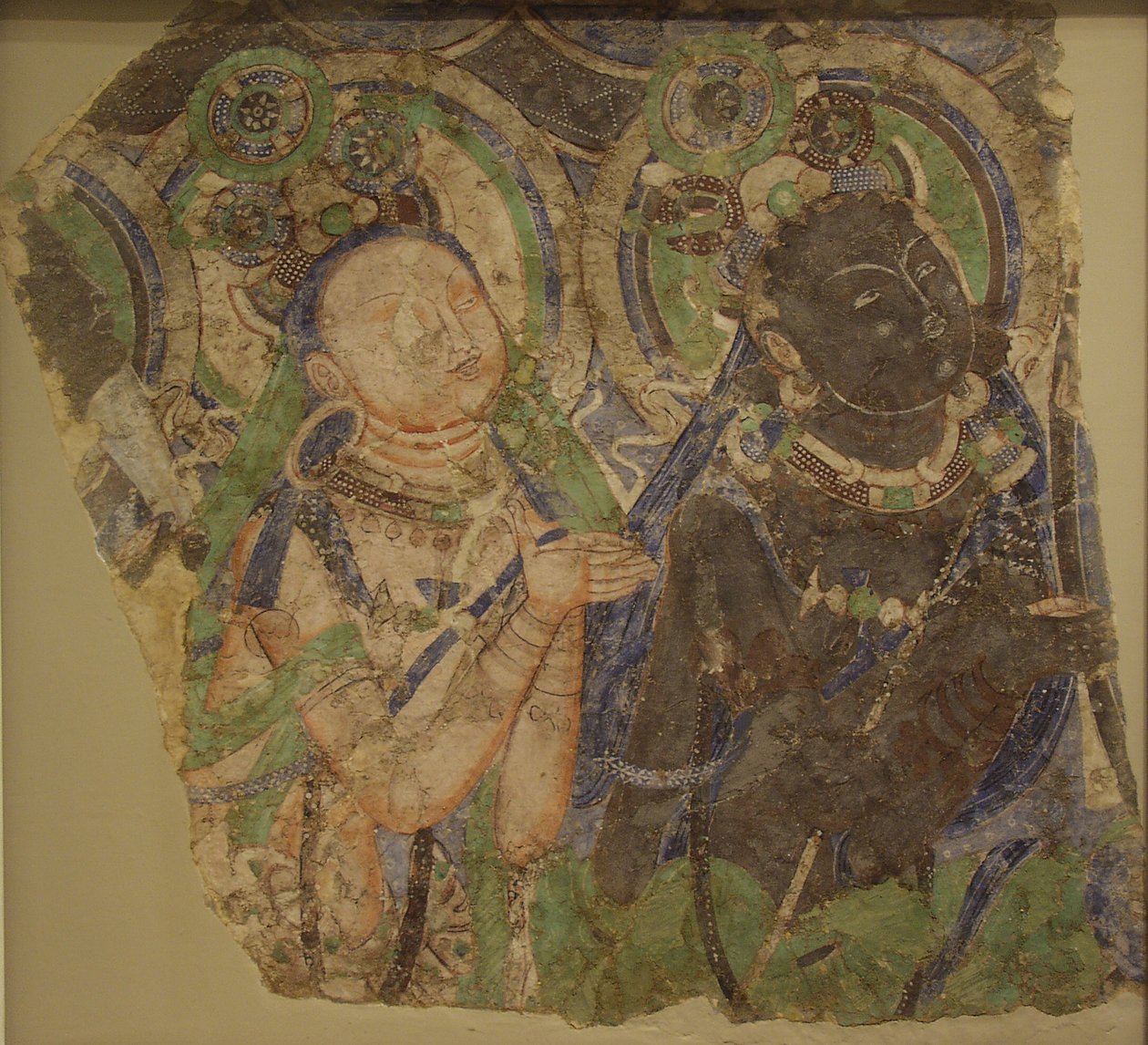 To beundrende bodhisattvaer af Unidentified