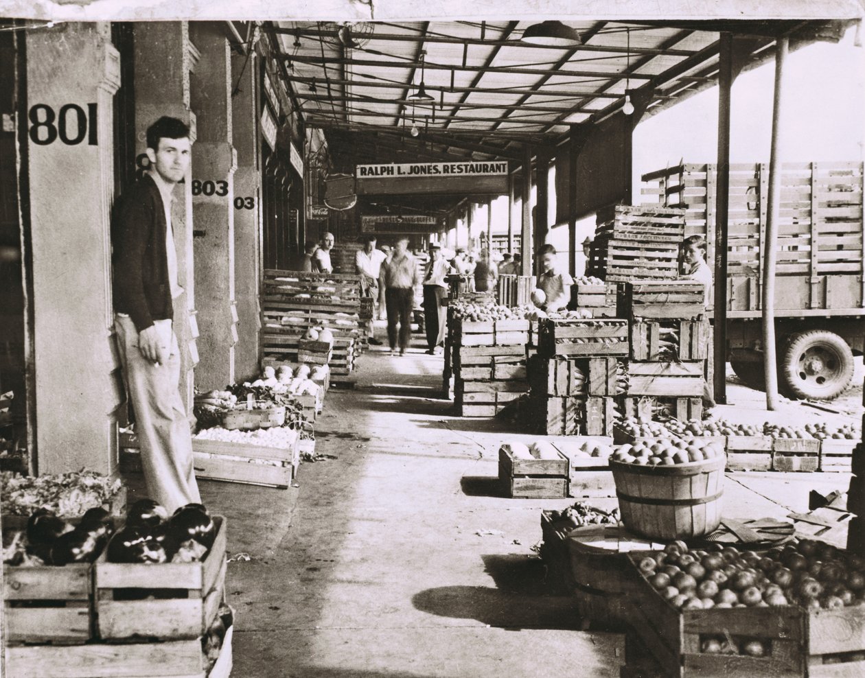 Commission Row (Produce Row), St. Louis af Unknown