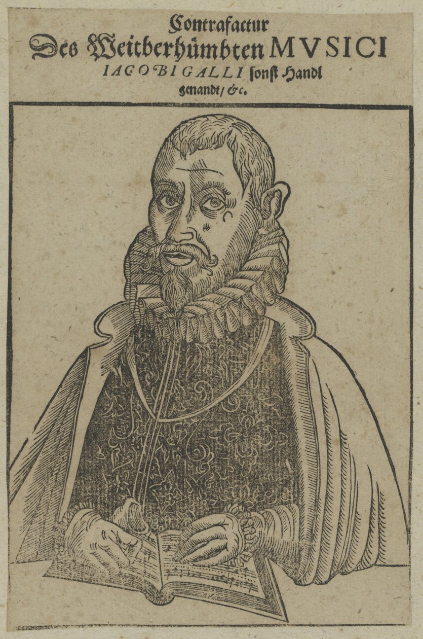 Jakob Petelin Gallus af Unknown