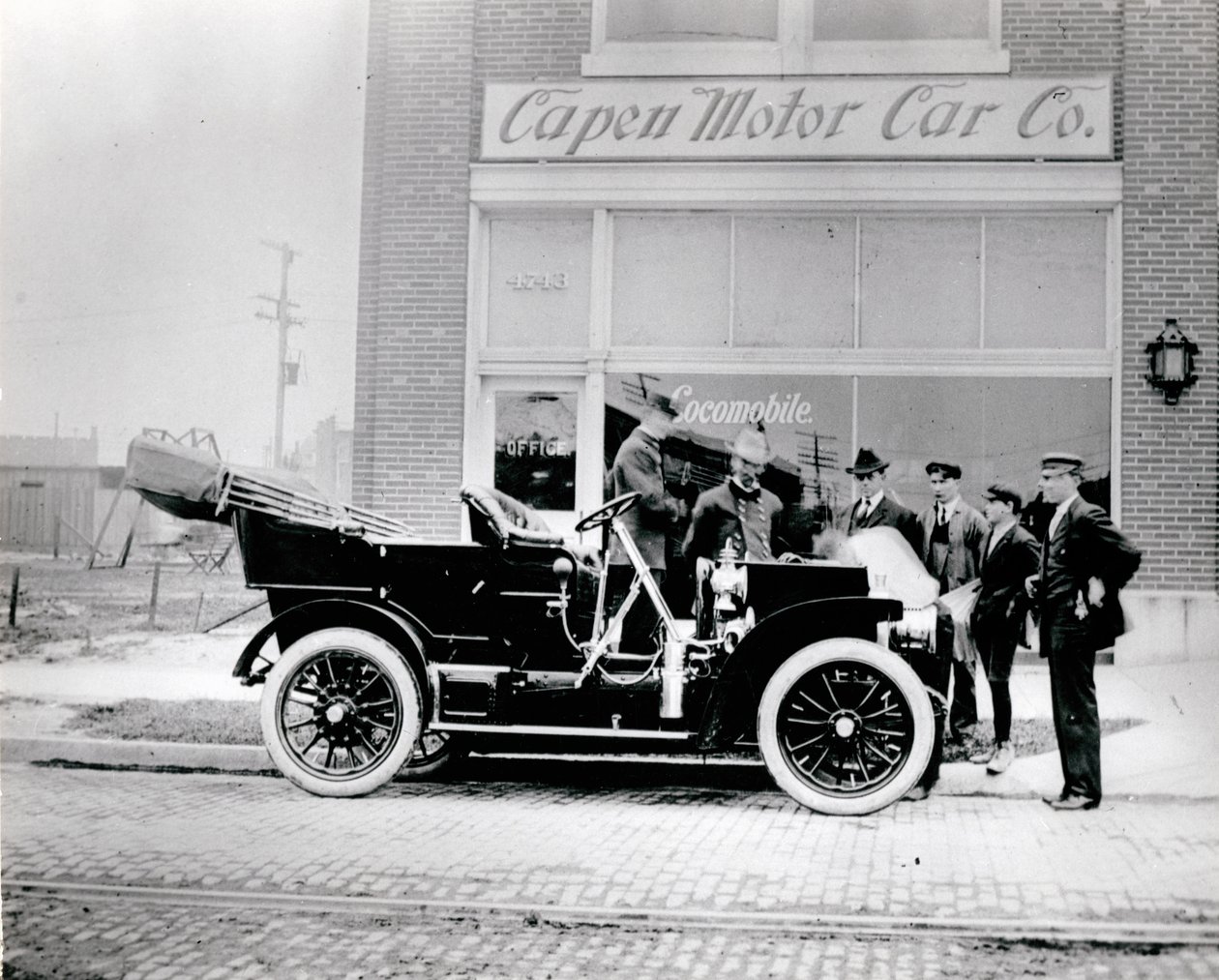 Locomobile, 1907. (Foran Capen Motor Car Company. 4739-4743 McPherson Avenue) af Unknown