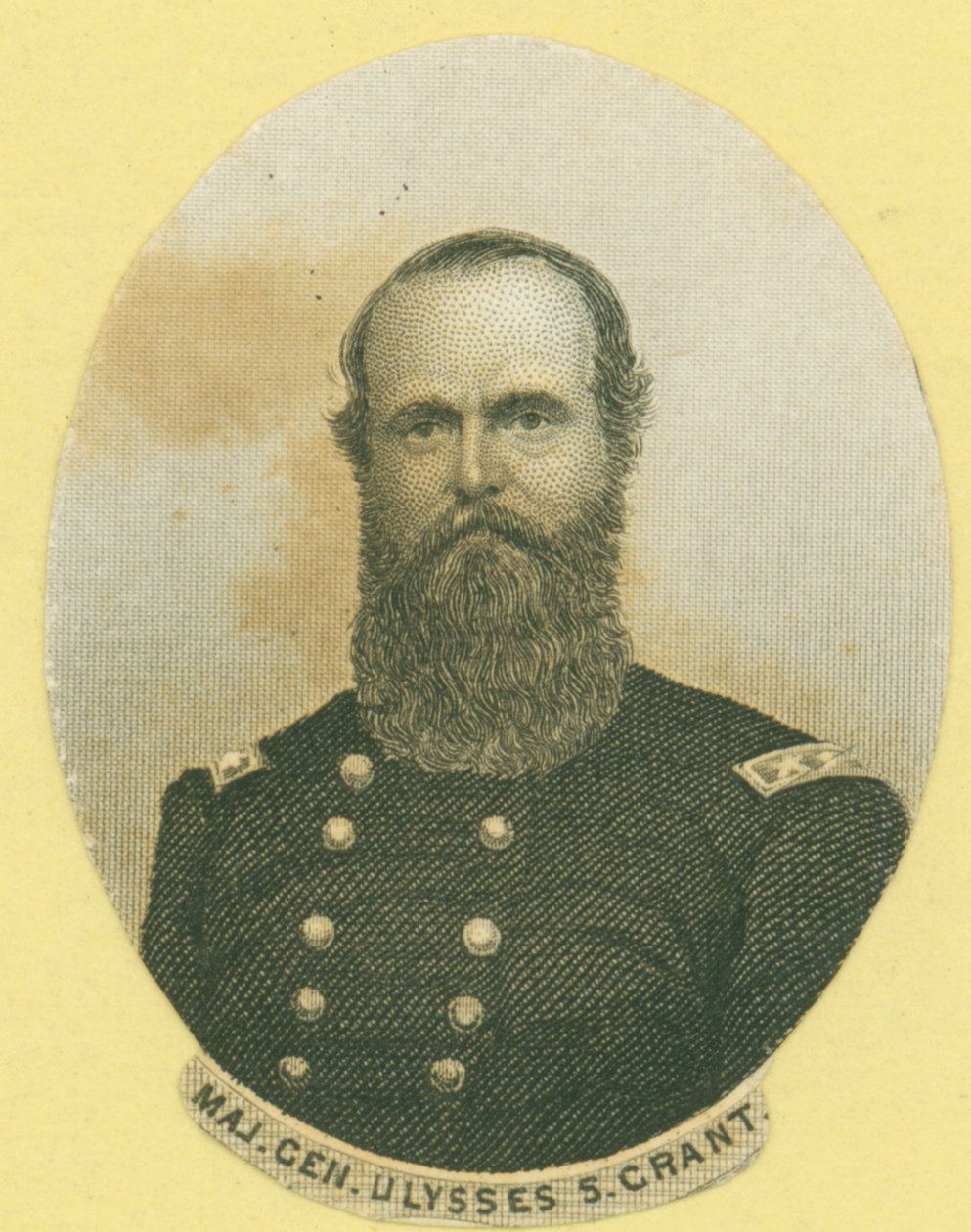 Maj. Gen. Ulysses S. Grant af Unknown