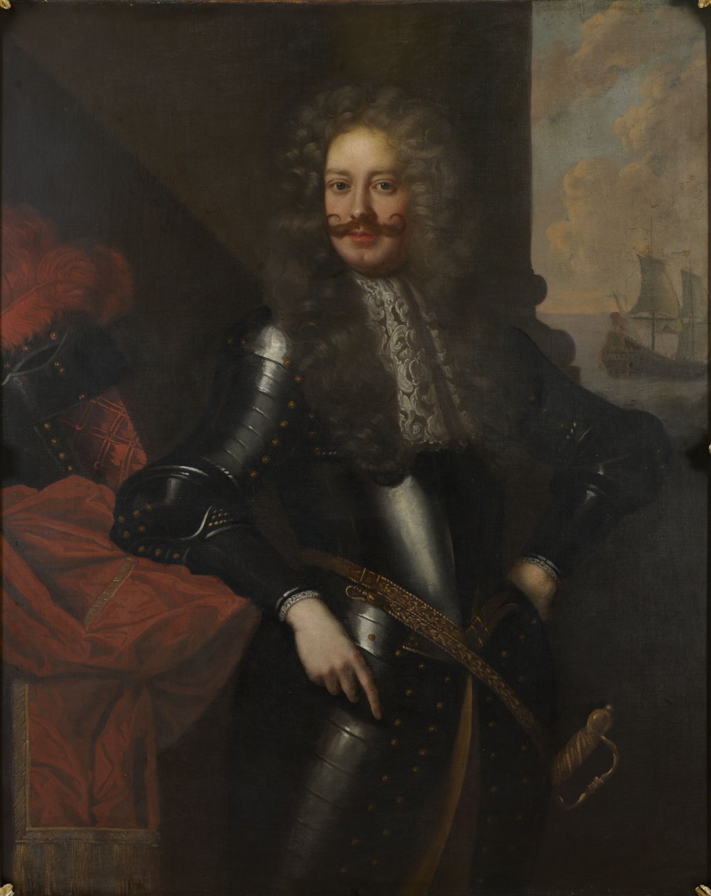 Portræt af Sir James Brydges, 8. baron Chandos (1642-1714) af Unknown