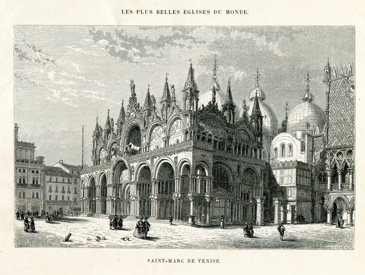Sant-Marc i Venedig af Unknown