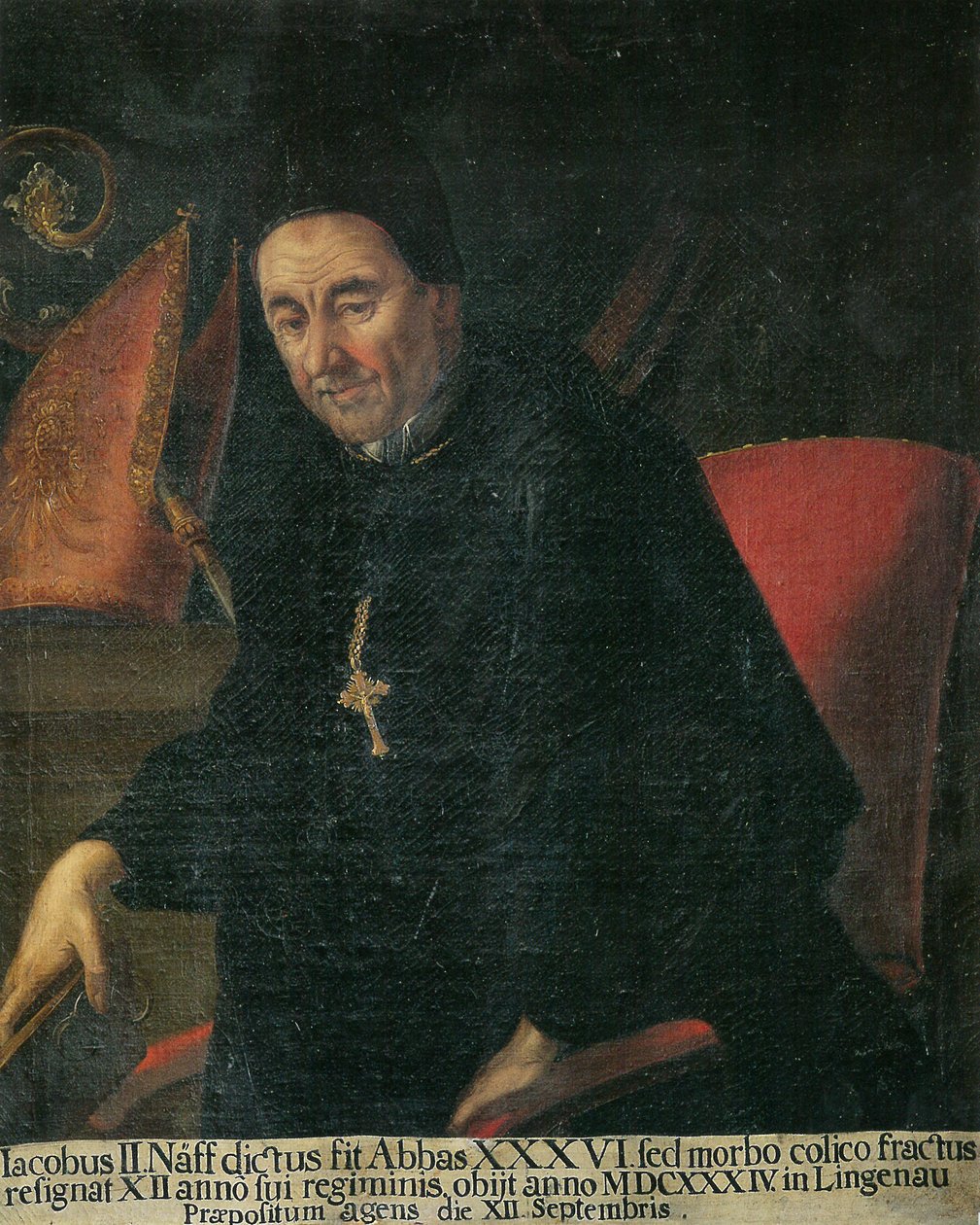 den 36. abbed, Jakob Naeff af Unknown