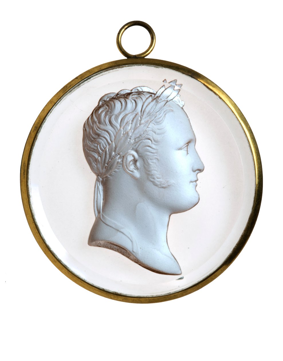Alexander I af Rusland, Freden i Paris, ca. 1814 (glas, keramik og guld) af Unbekannt Unbekannt