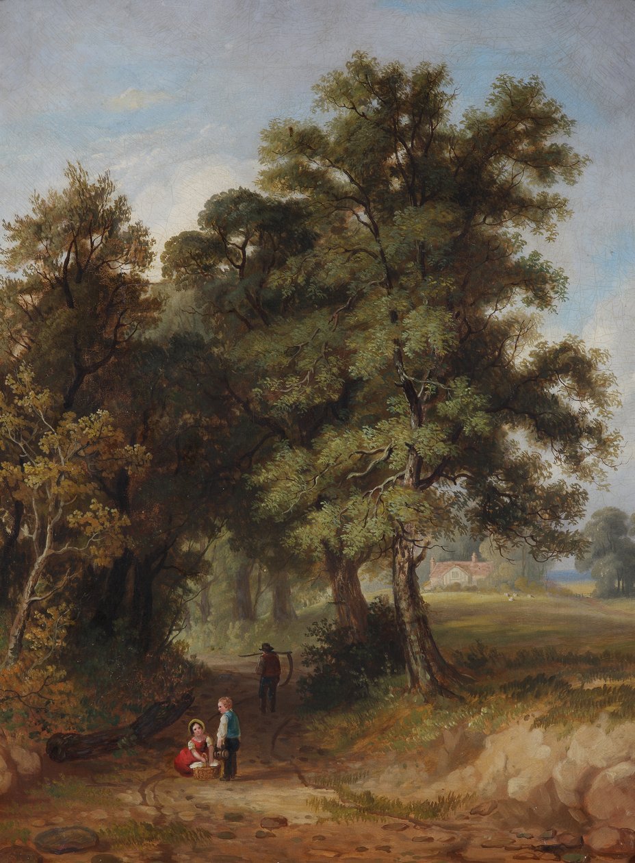 Bilford Lane, Worcester, 1848 af Unbekannt Unbekannt