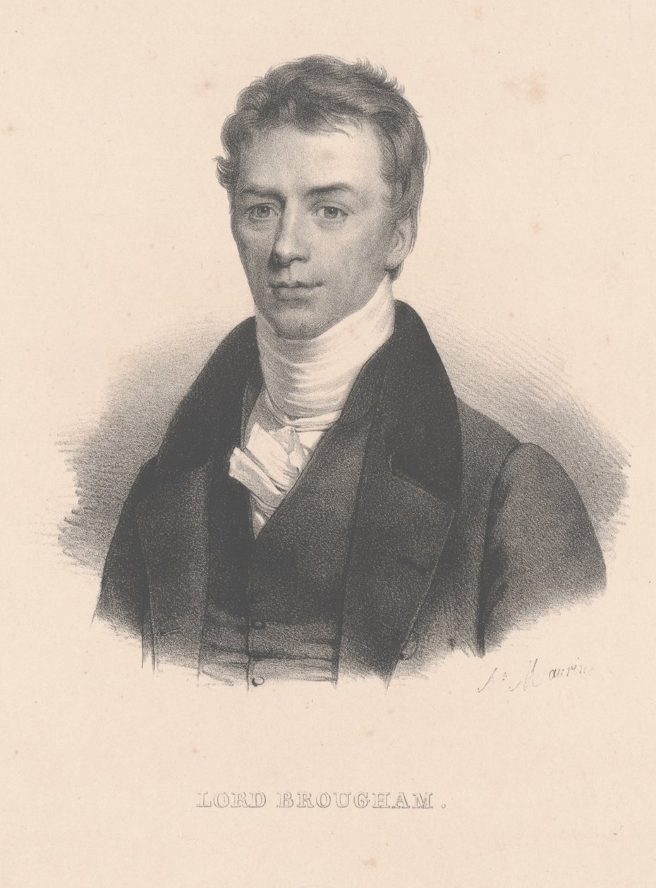 Lord Brougham af Unbekannt Unbekannt