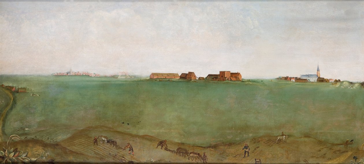 Mold Tonder og Tonder landsbyer i Slesvig-Holsten, 1657 af Unbekannt Unbekannt