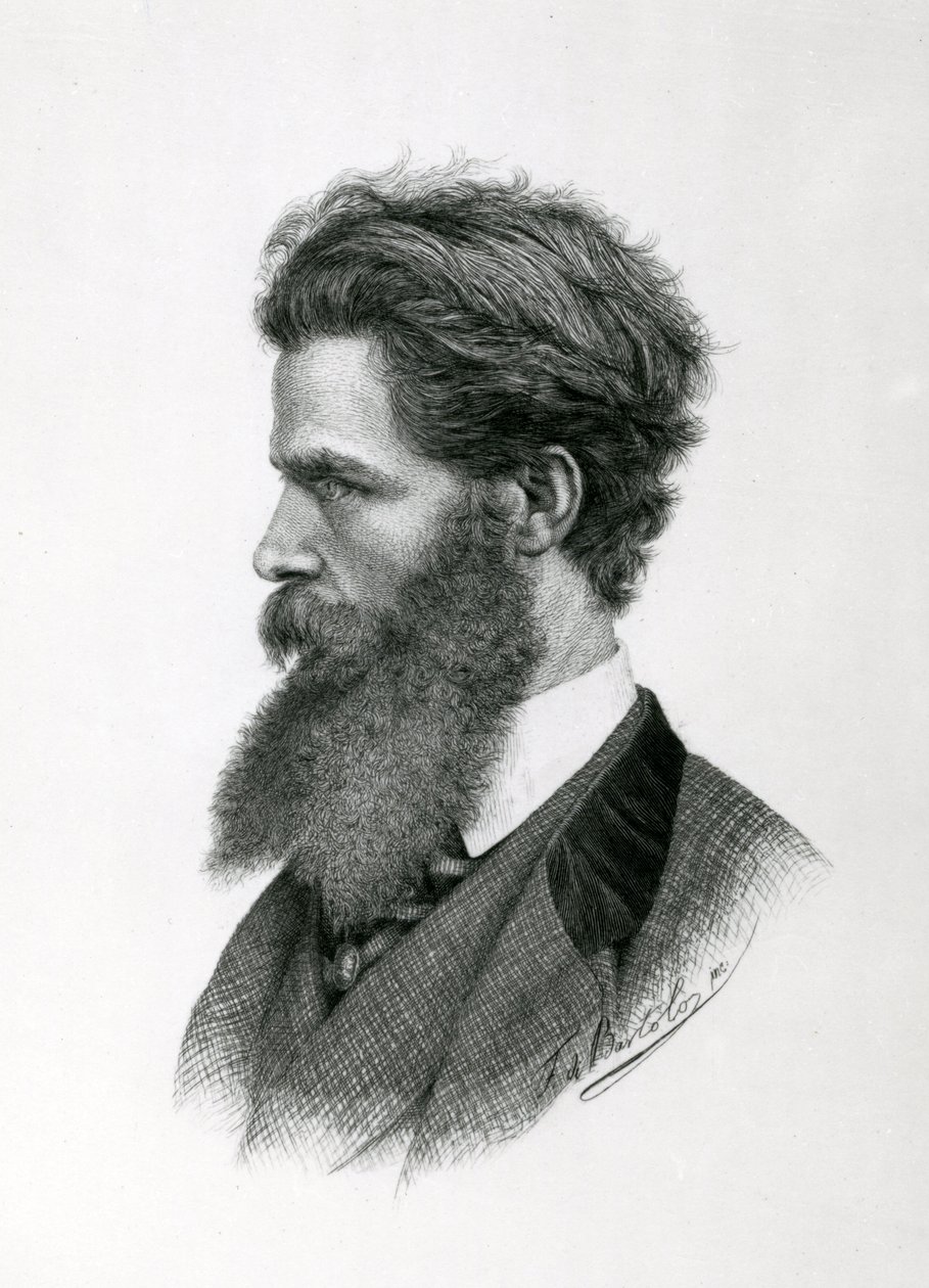 Portræt af Giulio Monteverde (1837-1917) af Unbekannt Unbekannt