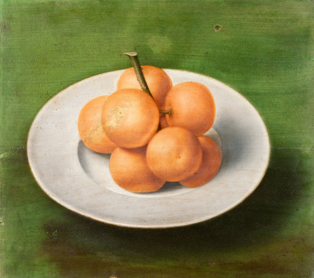 Stilleben med appelsiner, 1640 af Unbekannt Unbekannt