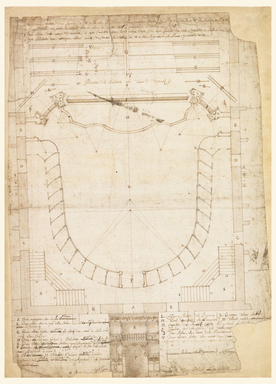 Philharmonic Theatre of the Accademia Filarmonica af Unknown