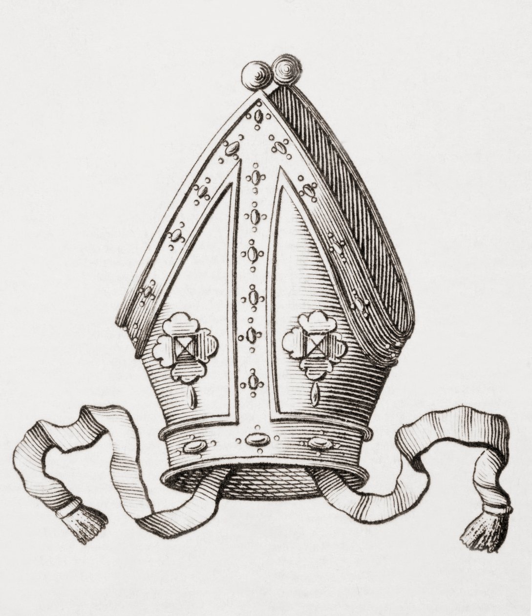 En Bishops Mitre af Unbekannt Unbekannt
