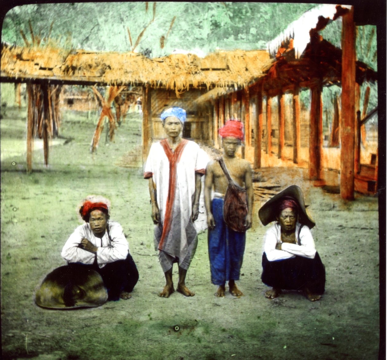 Shan-familien, ca. 1880