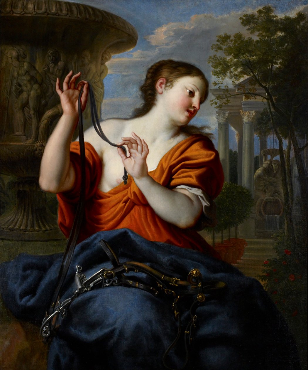 Temperance, slutningen af 1600-tallet. Kunstnere: Ukendt, Anon. af Unbekannt