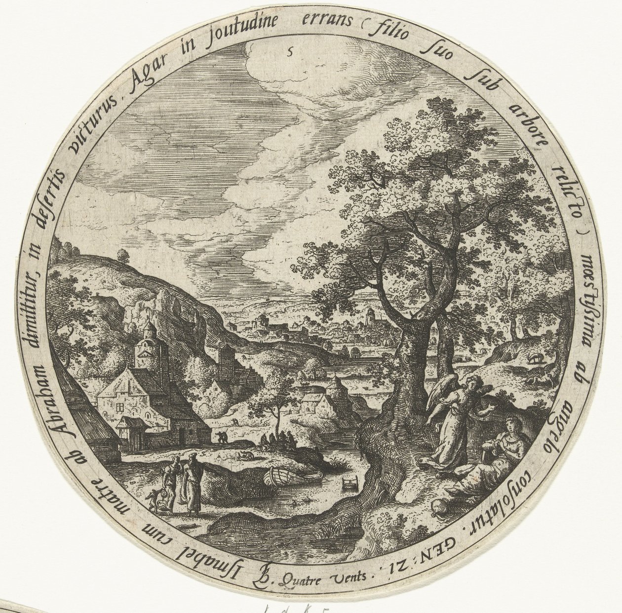 Abraham fordriver Hagar og Ismael The Life Story of Abraham (serietitel) af Unknown