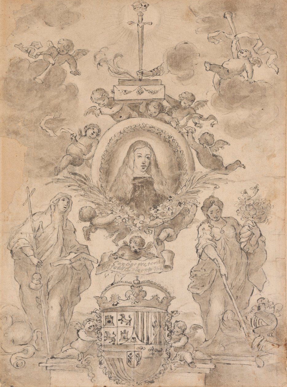 Allegori af Karl II af Spanien af Unknown