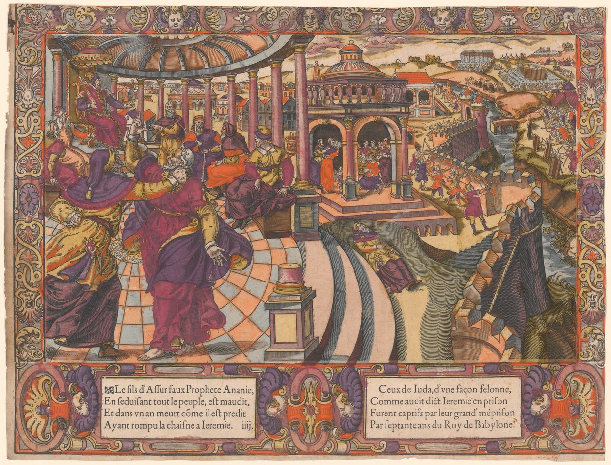 Ananias falske profet, forfører folket & bryder Jeremias