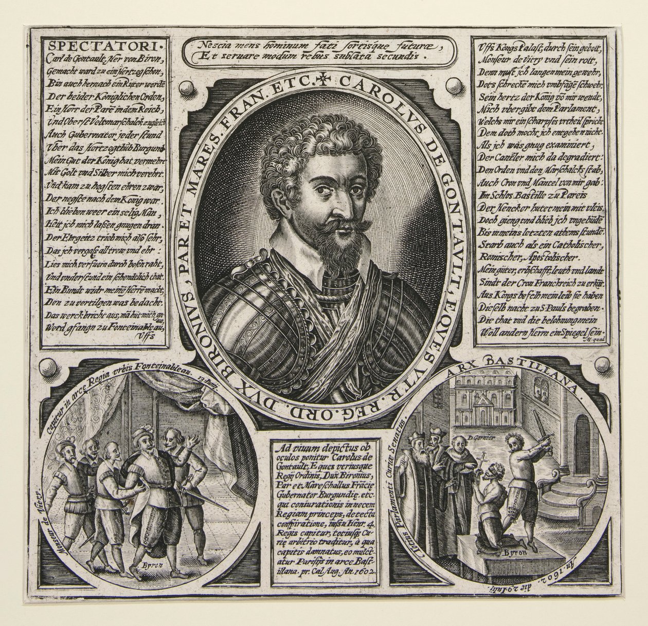 Charles de Gontaut, hertug af Biron, marskal af Frankrig af Unknown