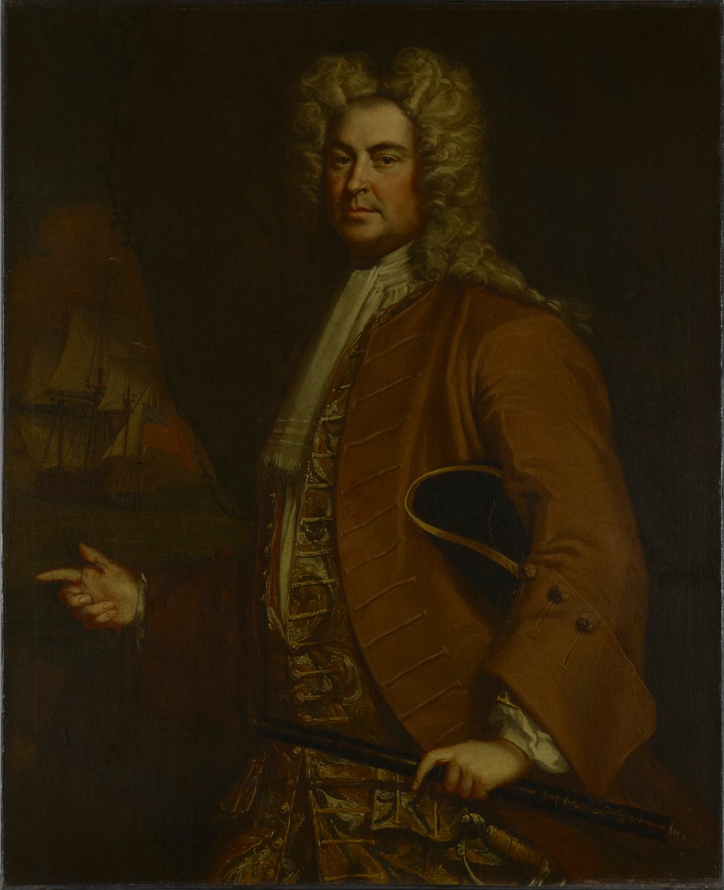 Commodore Edward Tyng (1683-1755) (tidligere tilskrevet John Smibert) af Unknown