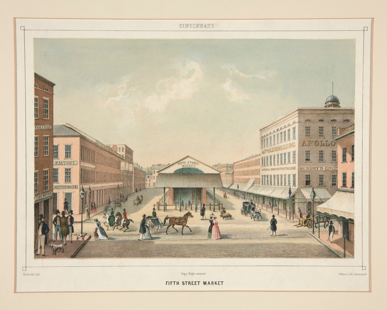 Fifth Street Market, Cincinnati af Unknown
