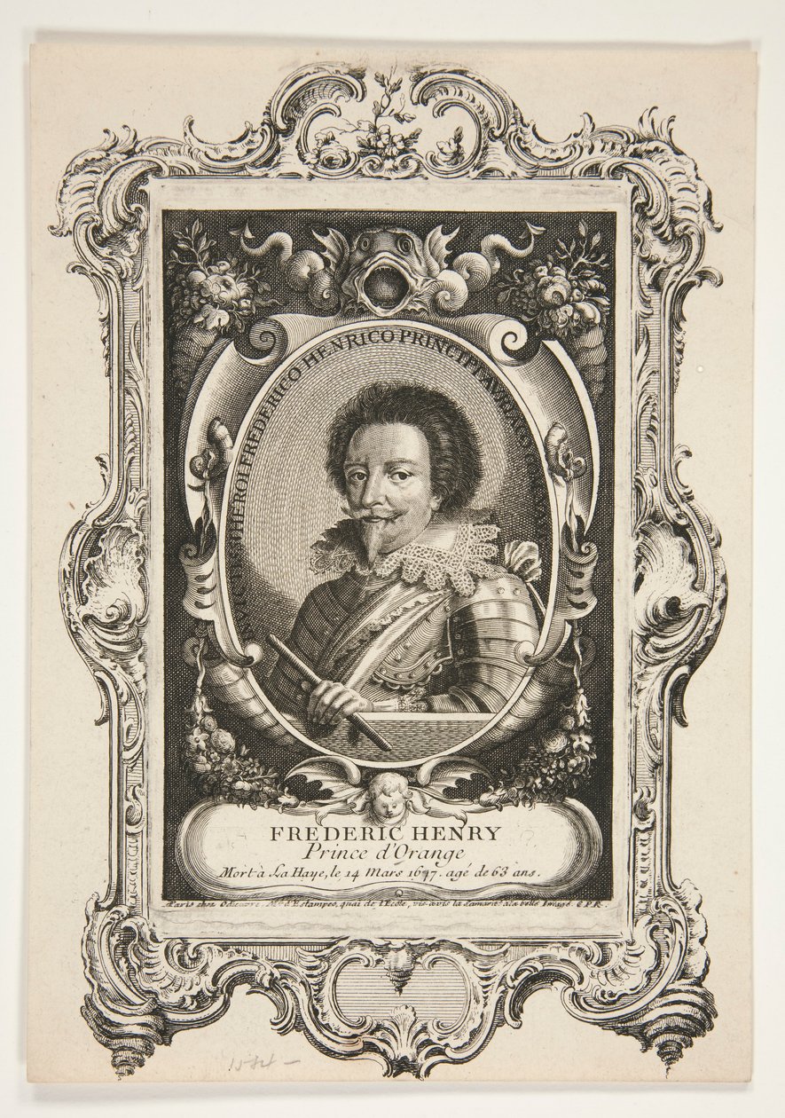 Frederic Henry, Prins af Orange, døde i Haag, 14. marts 1677, 63 år gammel af Unknown