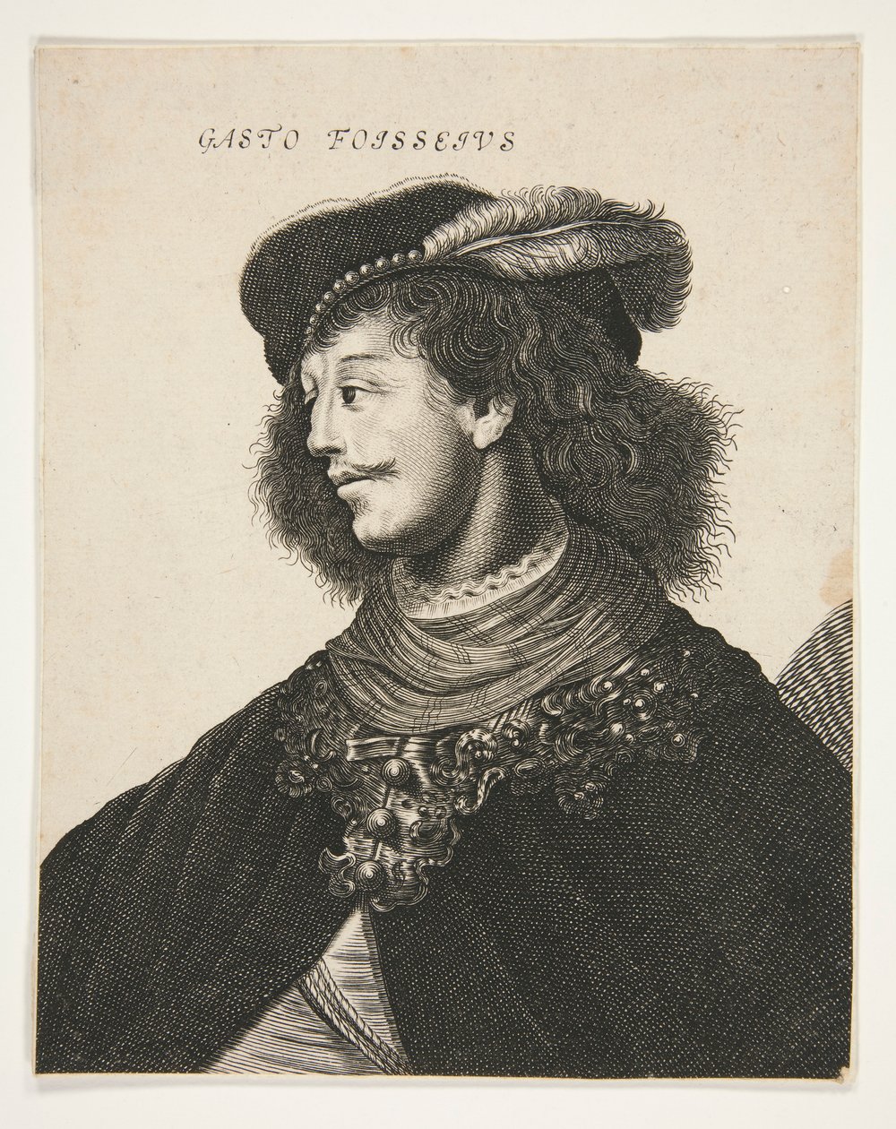 Gasto Foisseius (Gaston de Foix?) af Unknown
