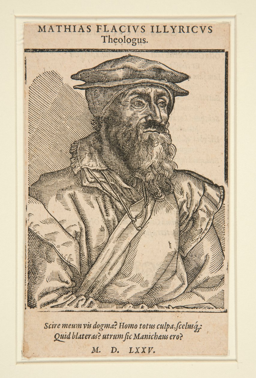 Mathias Flacius Illyricum teolog af Unknown