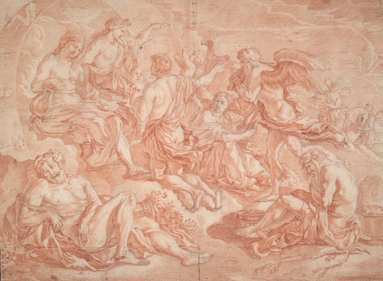 Phaeton tigger Apollons Vogn af Unknown